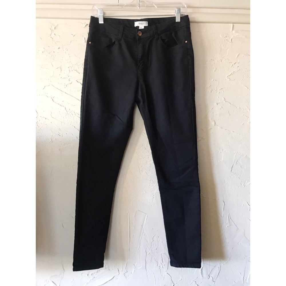 Vintage 2013/2014 Black Skinny Jeans, from  Forever 21, Size 29